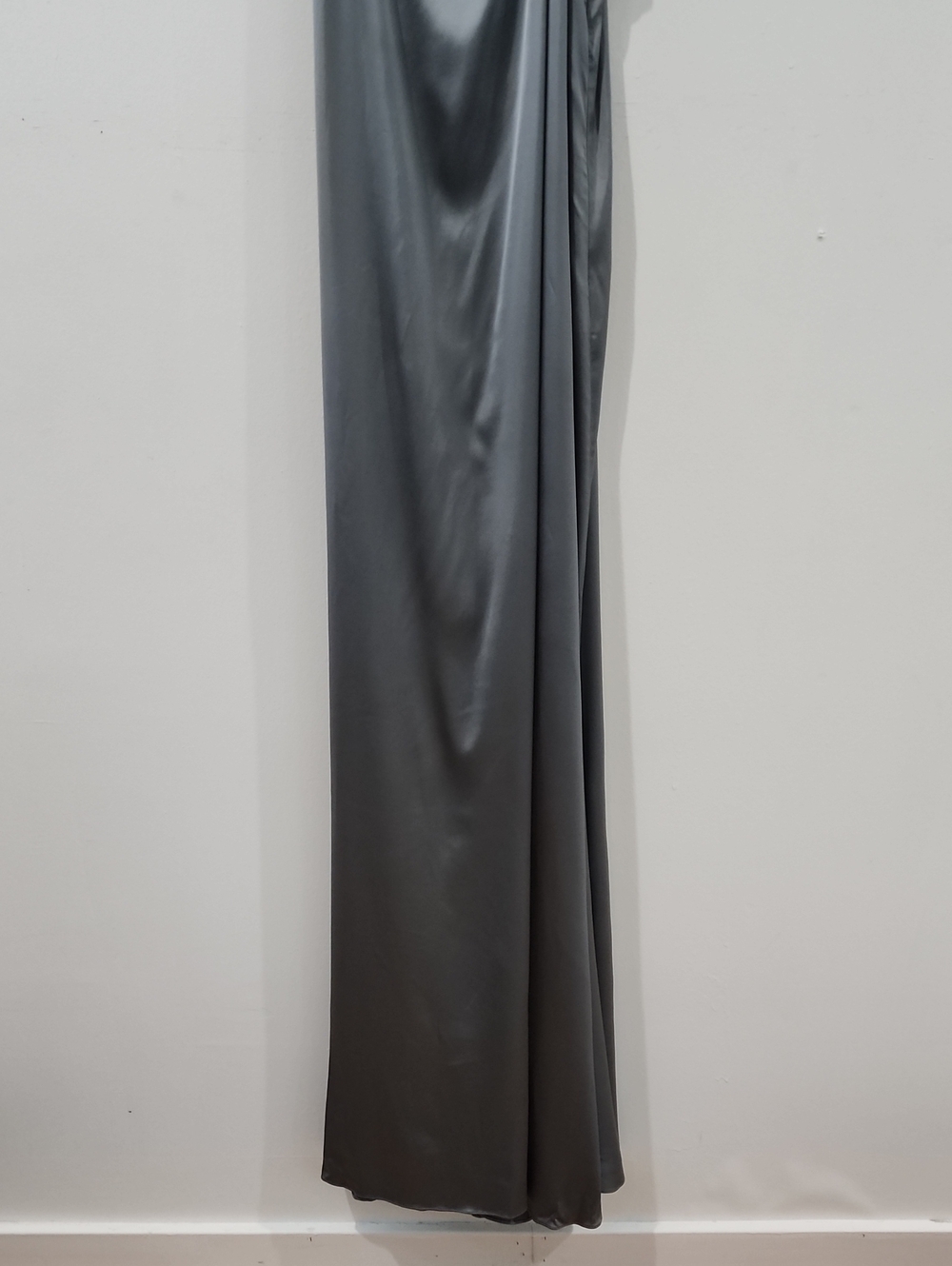 Jacquemus La Robe Mentalo Satin-Twill Long Dress (SZ 42) - Picture 5 of 16